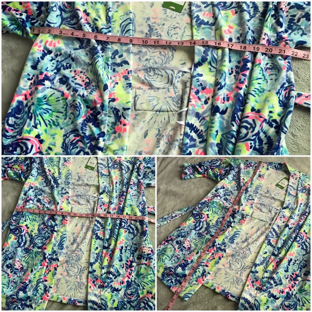 Lilly Pulitzer Colorful Patterned Robe - Picture 8 of 8